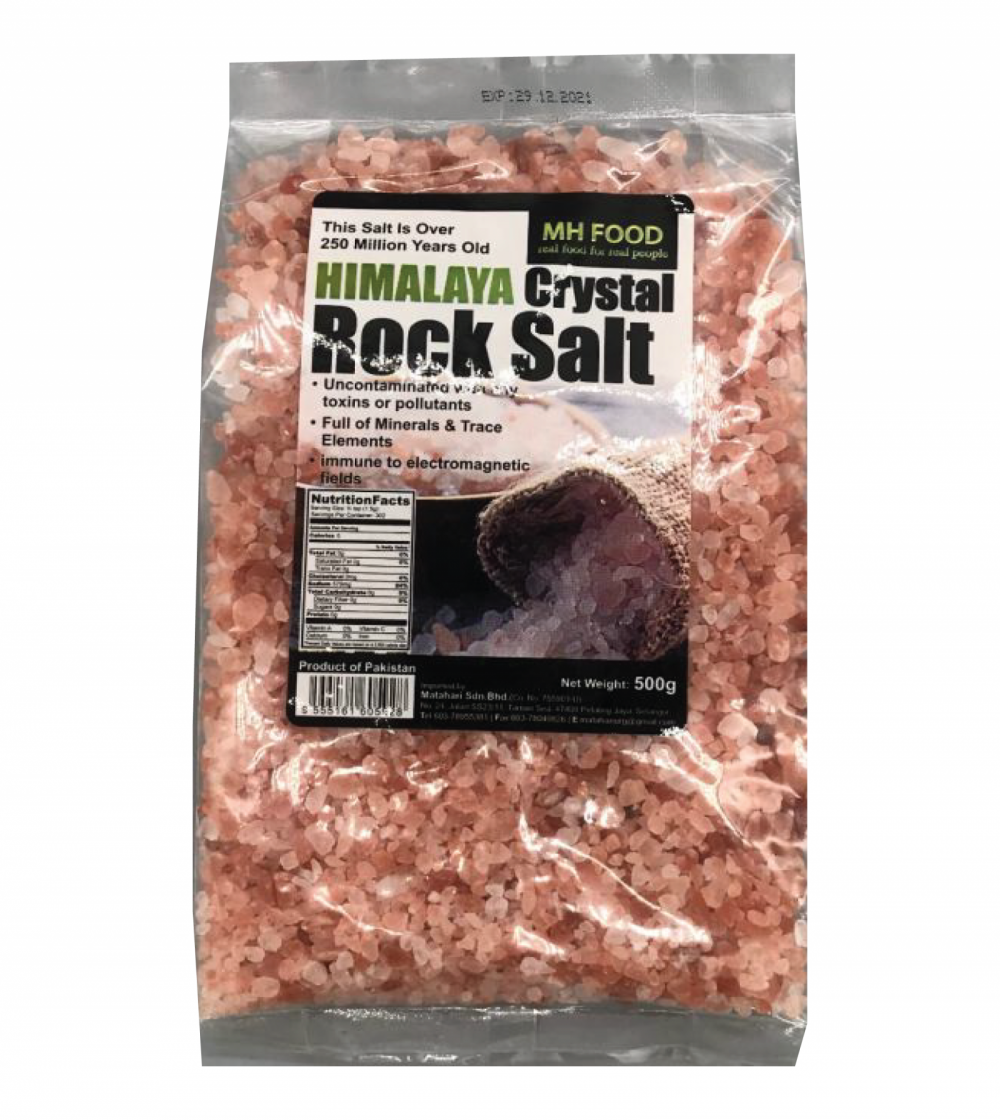 MATAHARI HIMALAYA CRYSTAL ROCK SALT 500G